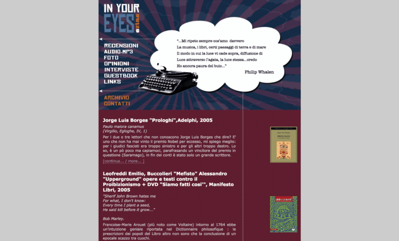 La Nostra Storia In Your Eyes Ezine Recensioni Libri Copertina Sezione Libri