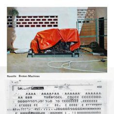 Reveille – Broken Machines 5 - fanzine