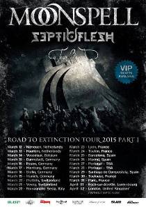 Moonspell - Septicflesh - Moonspell - Septicflesh - A Tear Beyond - Romagnano Sesia 22/3/2015