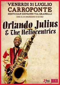 Bananagun - Orlando Julius &Amp; The Heliocentrics - Carroponte, Sesto S.giovanni 31/7/15