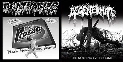 Punti Scena - Agathocles / Degenerhate - Wash Your Blues Away! / The Nothing I'Ve Become