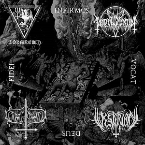 Wormreich / Diabolus Amator / Gravespawn / Vesterian - Infirmos Vocat Deus Fidei - metal