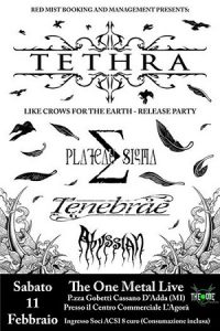 TETHRA - PLATEAU SIGMA - TENEBRAE - ABYSSIAN - The One, 11/2/17 - Live Report