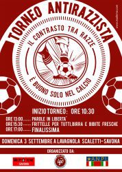 TORNEO ANTIRAZZISTA A SAVONA 2017