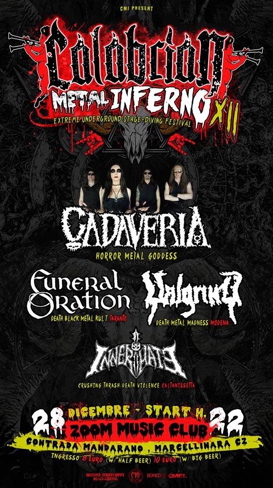 Calabrian Metal Inferno Fest Fly Calabrian Metal Inferno Fest Fly