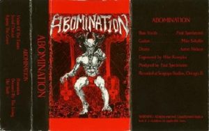 Abomination – Demo 1988 - thrash