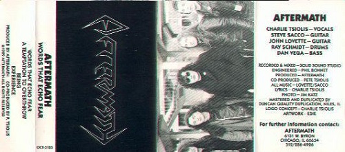 Aftermath – Words That Echo Fear - thrash