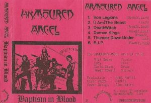 Armoured Angel – Baptism in Blood - thrash