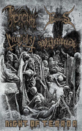 Throneum / Necrosadist / Empheris / Witchfuck - Night of Terror - death