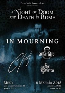 A Night Of Doom And Death In Rome - 6 Maggio - Monk - Roma - Live Report
