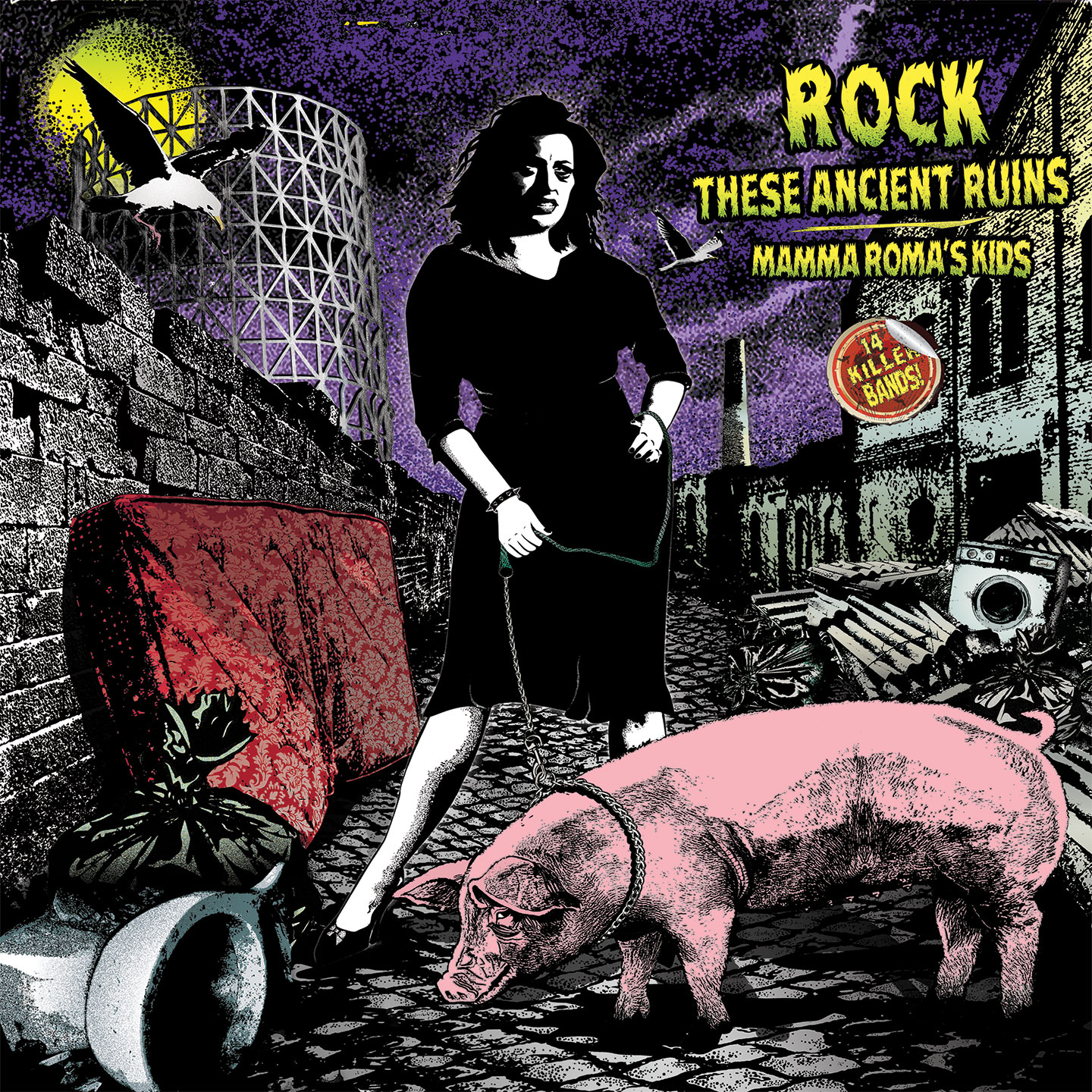 Ramones - Roma Caput (Punk) Mundi - Rock These Ancient Ruins – Mamma Roma’s Kids