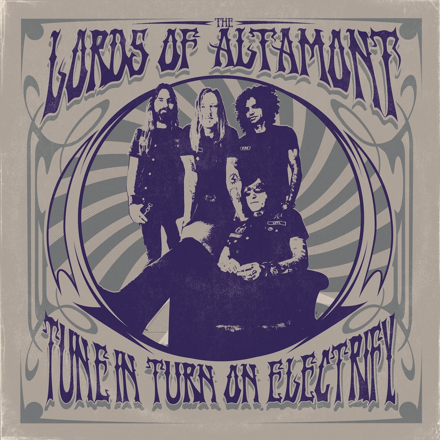 The Wylde Tryfles - Lords Of Altamont - “Turn In, Turn On, Electrify! - 2021, Heavy Psych Sounds
