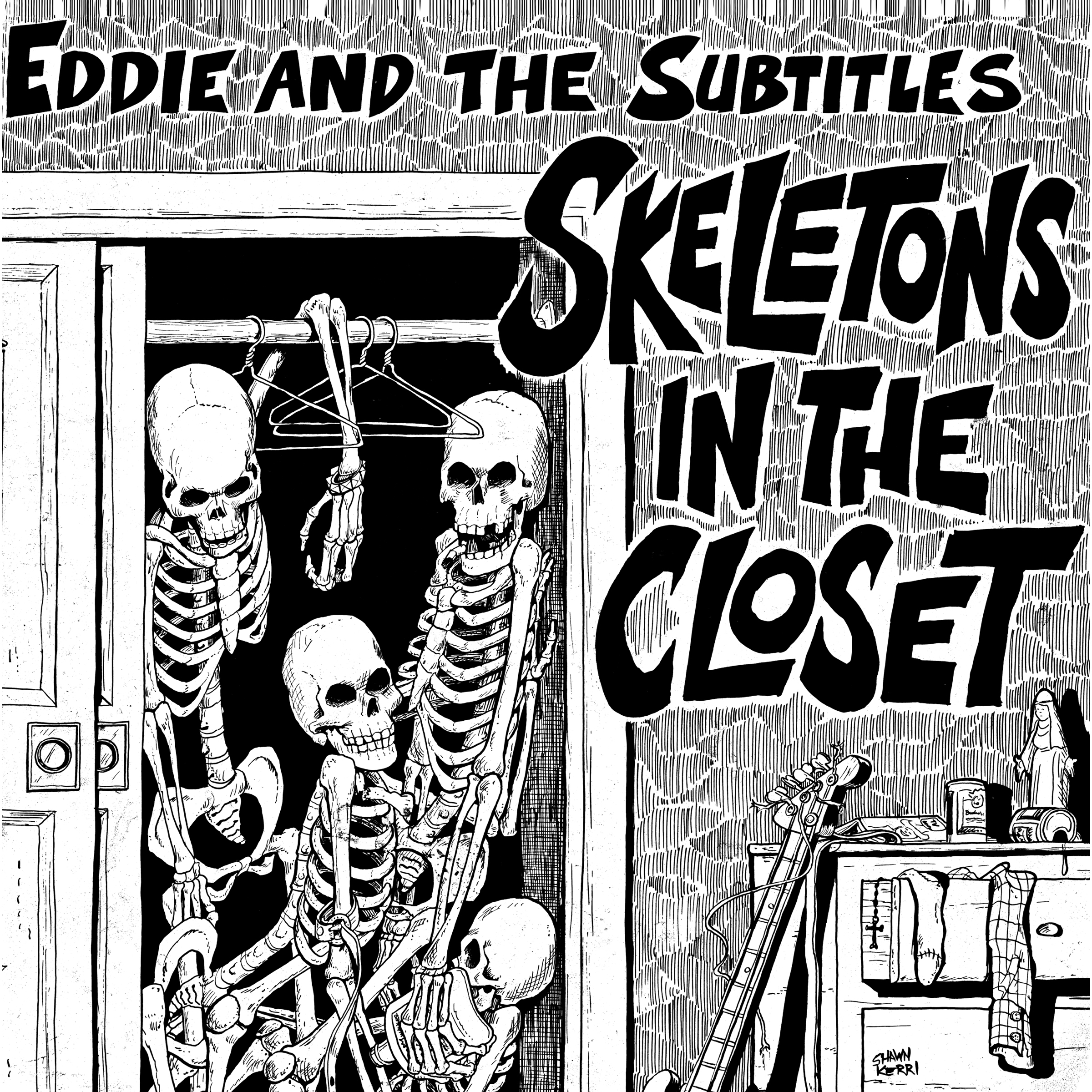 Libro Negazione - Eddie And The Subtitles&Quot;Skeletons In The Closet&Quot;, 1981-Autoproduzione/2022-Slovenly Records