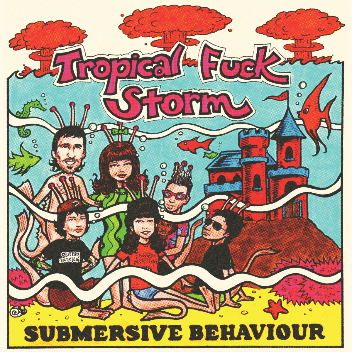 Tropical Fuck Storm - Submersive Behaviour_Cover