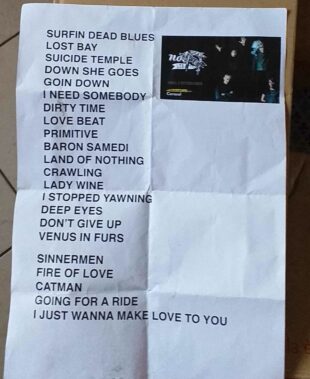 Not Moving L.t.d. Live In Pisa (1-12-2023) Live Report