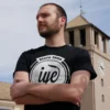 T-Shirt Logo nera - immagine 2