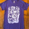 Tshirt viole teschio