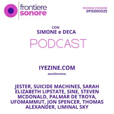 JESTER, SUICIDE MACHINES, SARAH ELIZABETH LIPSTATE, SINE, STEVEN MCDONALD, PALMAR DE TROYA, UFOMAMMUT, JON SPENCER, THOMAS ALEXANDER, LIMINAL SKY