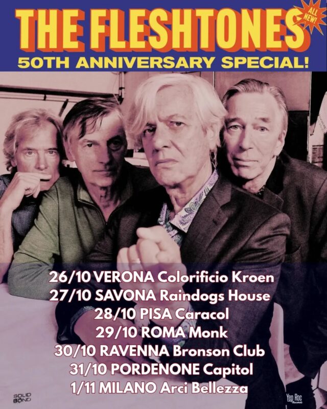 Fleshtones, In Autunno Sette Date In Italia Fleshtones 1 Fleshtones, In Autunno Sette Date In Italia Fleshtones 1